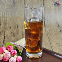 Pressed Tumbler Engraved Highball Tea Beer Whisky Wine Drinking Glass Cup for Water