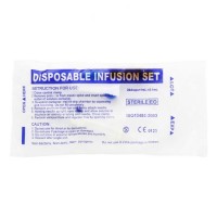 Disposable IV Infusion Set with Luer Slip Luer Lock Needle