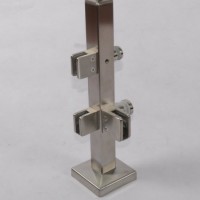 Factory Good Quality Ss Stainless Steel Handrail Glass Clamp Accessories