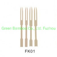 Disposable Biodegradable Fruit/Snack Food Picks /Bamboo Fork