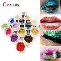 Private Label Cosmetic Grade Glitter Powder for Eyeshadows Lips Nail Art