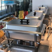 Heavybao High Quality Showcase Stainless Steel Food Warmer Display