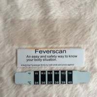 New Product Disposable Tape Feverscan Pte Strip Thermometer