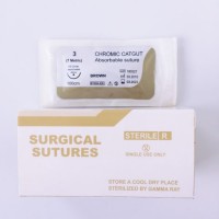 Medical Disposable Absorbable Surgical Suture Chromic Catgut with Needle