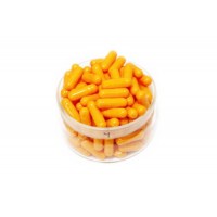 Gelatin Capsules Orange Color Size 0 Empty Capsules Shell FDA Certifated