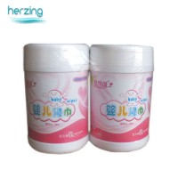 OEM Alcohol Free 80PCS Baby Wipes in Tubs