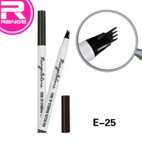 Newest Makeup Waterproof Fork Tip Tattoo Eyebrow Ink Cosmetics Pen with Fork Tip