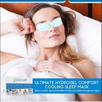 New Stylish Hot Cold Gel Relax Ice Pack Cooling Gel Eye Mask