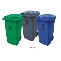 240L Solid Garbage Can with Plastic Material (KL-27)