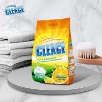 Ultra Cleaning Power Lemon Perfumed Laundry Detergent Powder Family Use Moisturizing Made in China