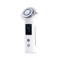 Ultrasonic Electric Facial Skin Rejuvenation Hot Cold Face Cleanser Massager Natural Face Lifting Ma