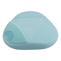 OEM/ODM Wireless Charge Electric Face Washing Massage Brush Waterproof Silicone Facial Cleansing Bru
