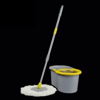 Super Easy Clean Assemble Magic Spin Mop with Mop Bucket