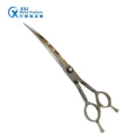 8 Inch 440c Stainless Steel Curved Pet Hair Scissor
