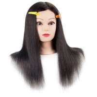 Wholesale Cheap Female Training Mannequin Head Human Hair Styling Doll Head for Salon Hairdressing