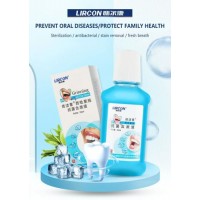 Made in China Household Gargle/High Quality Herbal Natural Teeth Disinfectant Whitening Mouthwash Pr