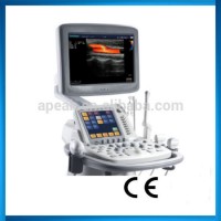 Powerful Trolley Color Doppler 3D 4D Ultrasound Machine  Sonoscape Ultrasound S20