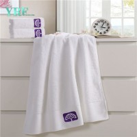 Made in China Fashion Comfortable Satin Series Water Absorption White Towel