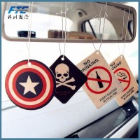 Personalized Design Paper Car Air Freshener for Gifts