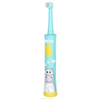 Chargeable Ipx6 Waterproof Soft Bristle Rotating Kids Music Electric Toothbrush with FDA