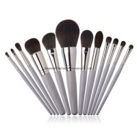 High Quality Smoke Gray Makeup Brush Set Cruelty Free Powder Foundation Cosmetics Brush Tools
