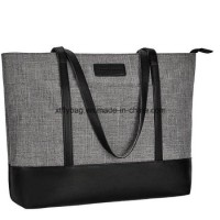 Lightweight Water Resistant Polyester Laptop Tote Shoulder Bag