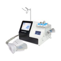 Medical Double Shock Wave Electromagnetic Therapy Device Hysiotherapy Instrument with 2 in 1 Cryo Sh