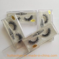 3D Mink False Eyelashes with Custom Eyelash Packaging