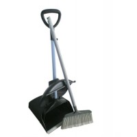 Broom and Dustpan Set /Dust Pan Standing Upright Sweep Set for Home Office Commercial Hardwood Floor