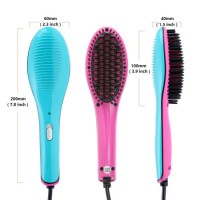2019 Electric Hair Stranightener Brush with Salon Equipment Straightening Comb Hair Brush