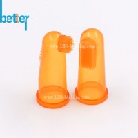 100% FDA Soft Silicone Infant Baby Finger Teething Brush by LSR Injection Mold