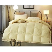 Best 90% Goose Down Comforter/Duvet/Quilt for All Seasons  Organic Cotton 800tc