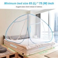 Pop up Mosquito Net with Folded for Double Size Bed Decorative