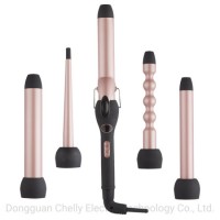 Top Quality Newset Salon Beauty Equipment Interchangeable Barrel 10 in 1 Hair Curling Iron Set