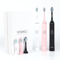 Ivismile Smart Teeth Cleaning Blue Light Custom Logo Private Label LED Electric Toothbrush