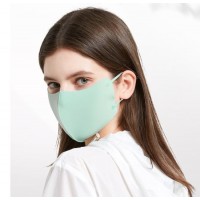 Breathable Washable Adjustable Dust Froof Travel Ice Silk Fabric Anti-Fog Face Mask