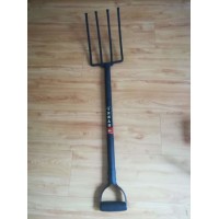 F107ad One-Piece Carbon Steel Fork on South African Market Gardening &Farming Hand Tool