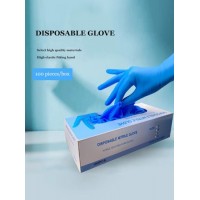 Factory Wholesale Disposable Nitrile Gloves PVC Latex Protection Thickened Anti-Scalding Waterproof