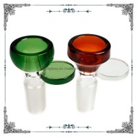 Colorful Glass Bowl with Shank Glass Smoking Weed Bowls Wholesale
