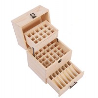 Wooden Storage Box for Essential Oil Display Gift Solutions