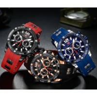 Mini Focus Hot Sale High Quality Luxury New Fashion Design Men Watches Alloy Watch with Silicone Str