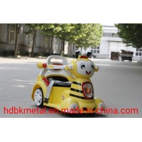 Baby Riding on Toy Scooter Car
