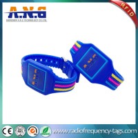 Contactless Silicone RFID Wristband Security Access Smart RFID Bracelet