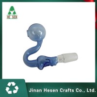 2020 Hesen Nice Design Glass Oil Rigs Water Pipes with Clear Color