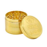 4 Pieces 60mm Gold Hand Weed Coffee Spice Tobacco Grinder Crusher