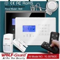 Wireless Touch Screen GSM Home Security Alarm System (M2E)