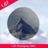 High Index 1.67 1.61 1.56 Photochromic Photogrey Photobrown Hmc Optical Lens