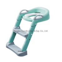 Toilet Training Seat Potty with Ladder and Handles for Toddlers