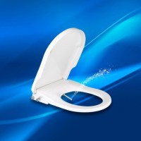 Non Electric Double Nozzle Soft Spray Bidet Attached to Toilet Seat