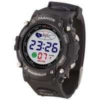 Hot Sell Item LED Flash Light 3ATM Water Resistant Mens Digital Wrist Sport Watch